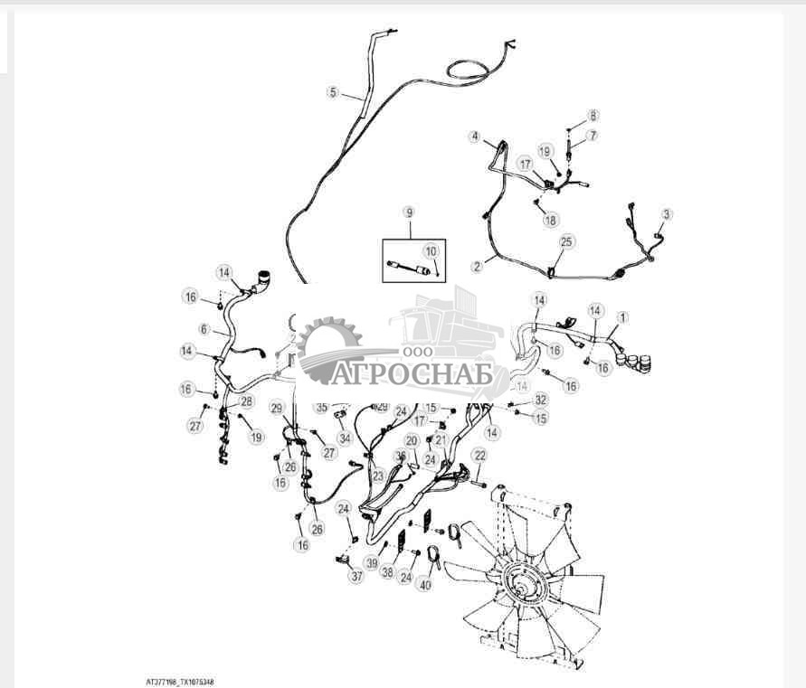Электрическая система машины, прямой привод 